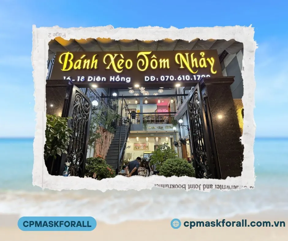 Bánh Xèo Tôm Nhảy Mộc Miên