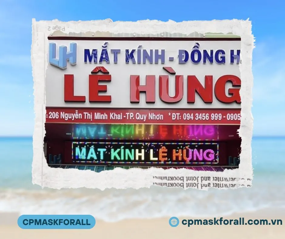 Cửa hàng Mắt kính – Đồng hồ Lê Hùng