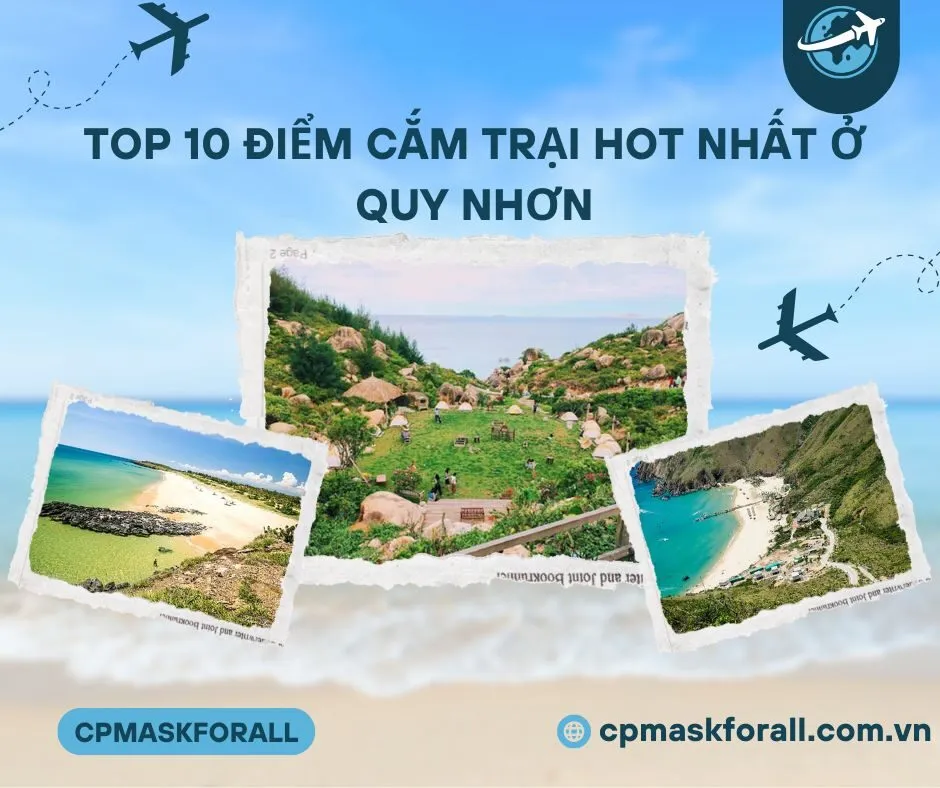 Top 10 điểm cắm trại hot nhất ở Bình Định