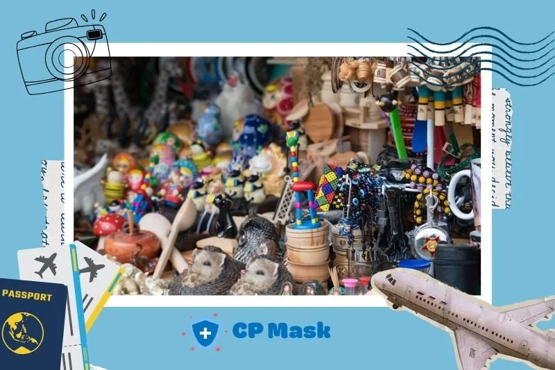 Cửa Hàng Đồ Lưu Niệm, Trang Trí Du Lịch Kiều Handmade