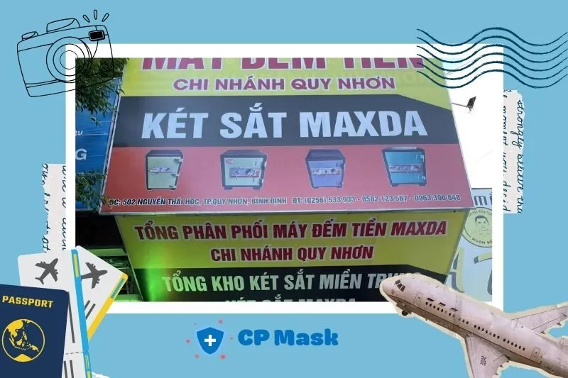 Cửa hàng Két sắt Maxda Quy Nhơn