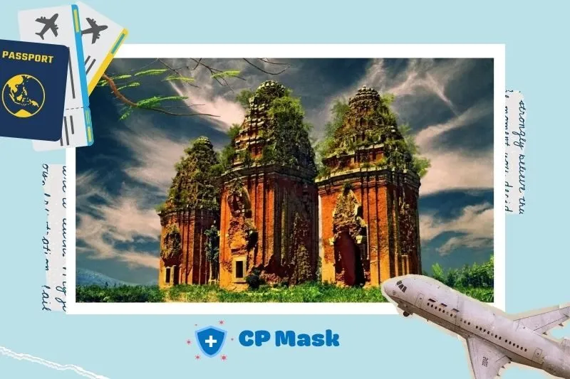 Quần thể Tháp Dương Long – Các công trình chính