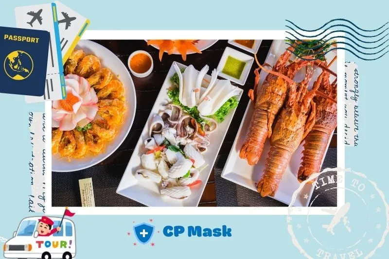 Thưởng thức hải sản tươi ngon tại Đảo Yến